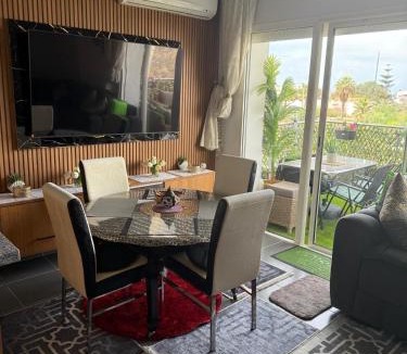 Marina Apartment | Appartement perla p2 saidia à 5min à pieds de la plage - uniquement familles et couples mariés - piscine fermée cette année