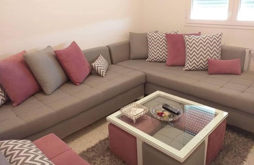 El Aouina Apartment | Appartementement s + 3 richly furnished in very beautiful secure residence.