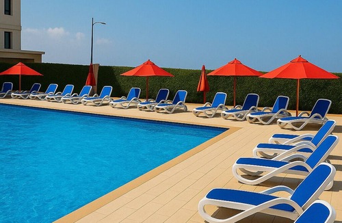 Al-Manasrah Ski Chalet | Beachfront Chalet in Porto Said Egypt Perfect Getaw