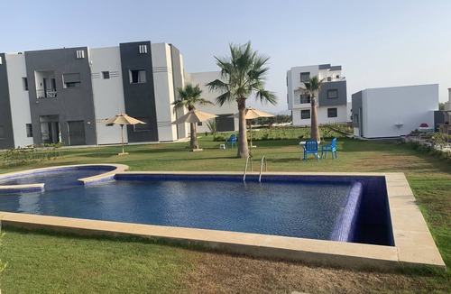 Bouficha Apartment | Beautiful new furnished S + 2 apartment with pool view