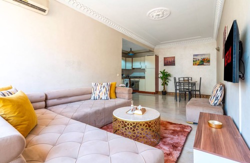 El Hara Apartment | Beautiful studio apartment in the heart of Guéliz: Wi-Fi, Netflix, parking