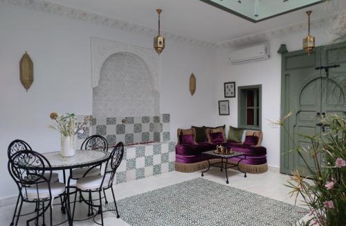 Riad Zitoun Jdid House | Boutique Riad Prive, Patio Vert & Design Rooftop, 4 Pers, Wi-Fi