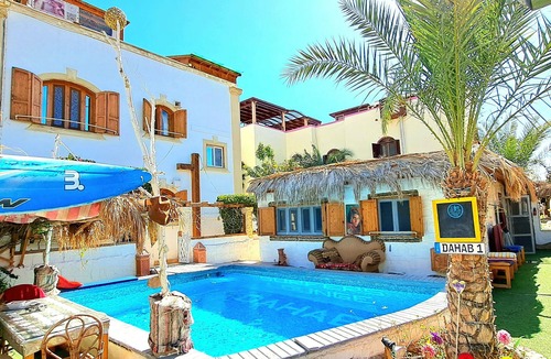 Dahab House | Bungalow with Swimming-Pool - Garden - Jacuzzi