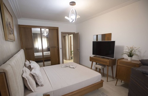 Monastir Apartment | Charmant appartement S+1 avec piscine à Monastir