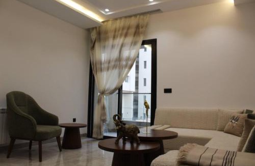 Sidi Daoud Apartment | Charming 2-Bedroom Apartment in Central Tunis with Garden View