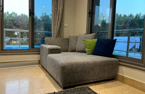 Sheikh Zayed City Villa | Charming 3-bedroom villa with AC, WiFi in tranquil Giza Governorate