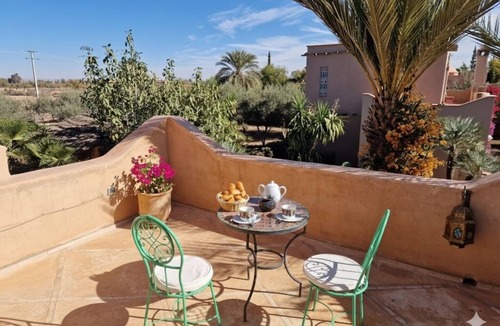 Annakhil Villa | Charming villa-Riad, heated swimming pool 9km from the Medina of Marrakech