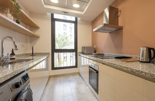New Cairo Apartment | Chic 3BR Serviced Apart At Cairo Festival City