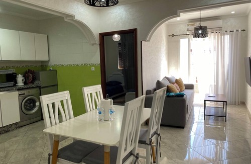 Al Hoceima House | City Center Apartment in the Heart of Al Hoceïma | Balcony & WiFi | Blue Pearl