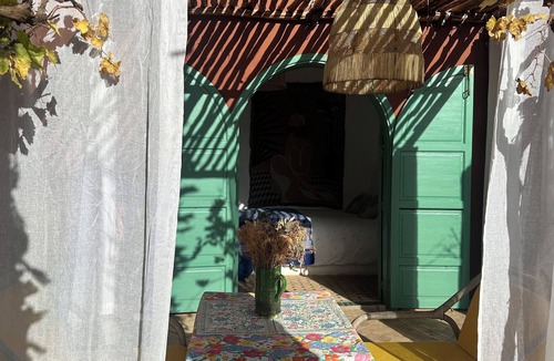 Tamazouzte Villa | Country house 5 bedrooms 12 people swimming pool 25 minutes from Marrakech.