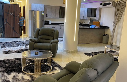 6th of October City Apartment | Cozy 2-bedroom apartment in wonderful Giza Governorate with AC, WiFi