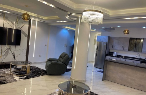 6th of October City Apartment | Cozy 2-bedroom apartment in wonderful Giza Governorate with AC, WiFi
