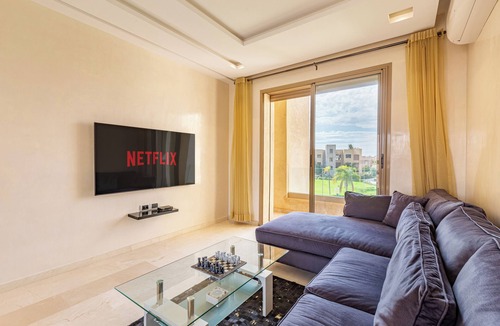 Menara Apartment | Cozy apartment with pool in Argan, 3 bedrooms