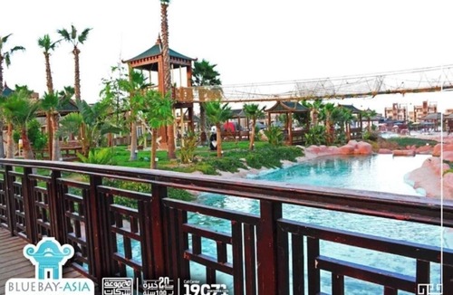 Zafarana Ski Chalet | cozy chalet with garden in Blue-Bay resort