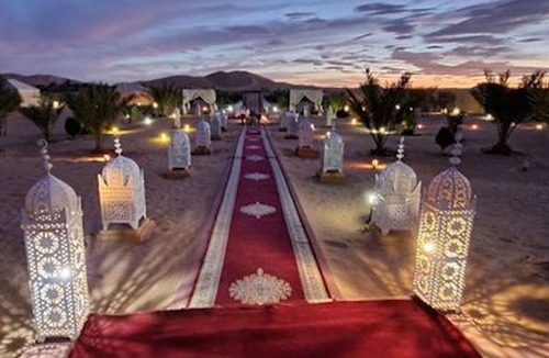Rissani House | Deluxe triple room for three at Saharian Luxury Camp