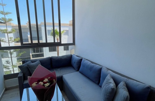 Sidi Rahal Apartment | Design Apt @ Blanca Beach: Private Beach & Pool