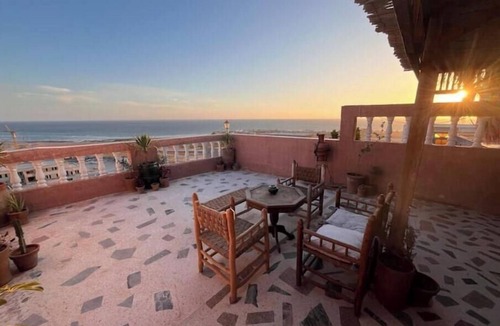 Tamraght House | Duplex with Panoramic Terrace - 180° Sea View in Tamraght