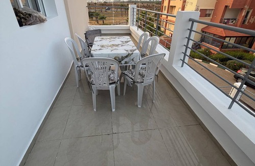 Hjar Ennhal Condo | Elegant Beachfront Apartment | Pool | Terrace