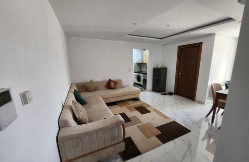 Raoued Apartment | Elegant furnished S1 apartment with AC and security in Ariana - Tunis