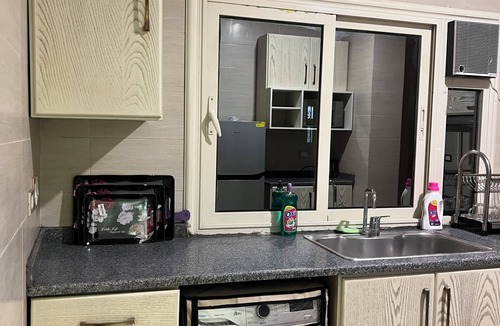 6th of October City Apartment | Elite House: Elegant 3BR Terrace Suite Steps from Mall of Arabia.