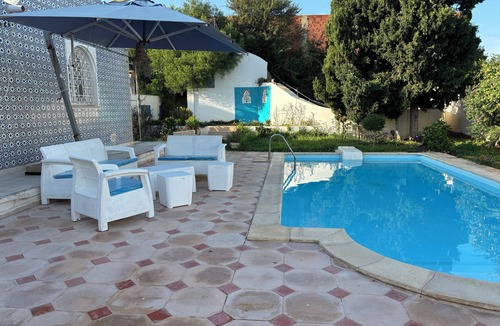 Tantana House | Exceptional Arabo-Andalusian-style house with beachfront pool.