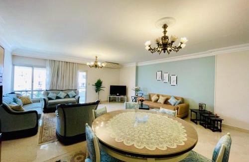 Al Rehab Apartment | Family-Friendly 3BR Apartment in Rehab City