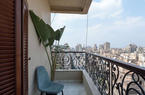Gezira Apartment | Fantastic view over Zamalek I 3-room apartment Luxury Apartment I Balcony Jacuzzi