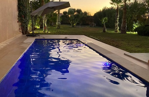 Hivernage Villa | Grande Villa Très Proche Centre Ville, Avec Piscine, Terrain de Boules sur Golf