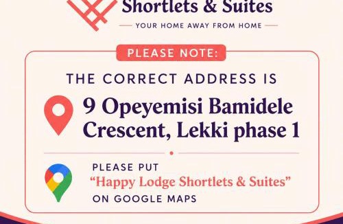 Lekki Phase 1 Apartment | Happy Lodge Shortlets & Suites, Freedom Way, Lekki phase 1