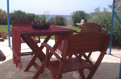 El Maamoura House | Holiday home direct access to the beach