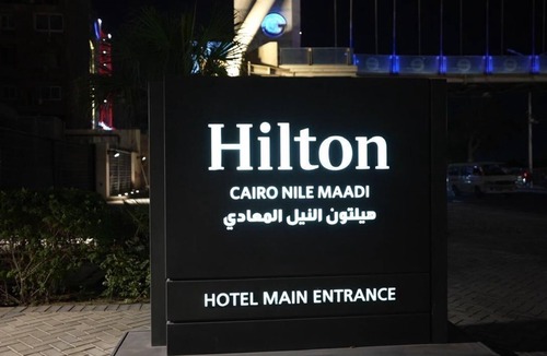 Al-Basatin Apartment | Hotel apartment in Hilton Nile Maadi with a charming Nile and pyramids view