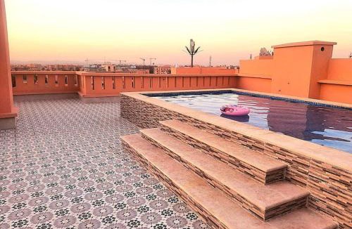 Gueliz Apartment | Hypercentre, Cosy, 2 piscines, Sauna, Hammam