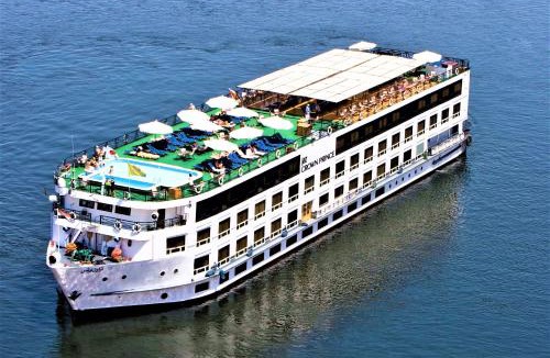 Nile River Luxor Boat Rental | Jaz Crown Prince Nile Cruise - Every Monday from Luxor for 07 & 04 Nights - Every Friday From Aswan for 03 Nights