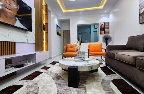 Ofin Apartment | Joyful Home: 2BR, 24/7 Power, Private and Secured Estate, Wi-fi.Heart of Lekki