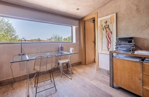 Annakhil Villa | Kasbah des Sables: Villa beldi chic private pool, Pickleball, Gym