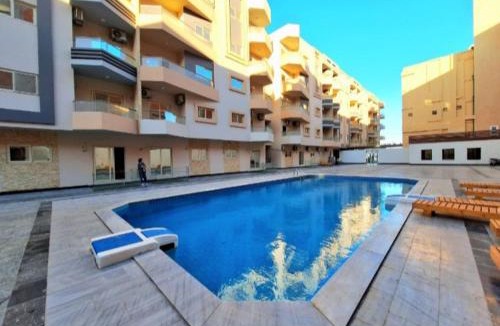 Al Mamsha El Seyahi Resort | La bella resort touristic walkway hurghada