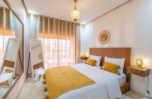 El Hara Apartment | Le Jasmin - Appartement Authentique à Gueliz