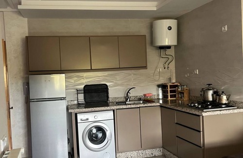 Ifrane Apartment | Le Refuge de Vittel-A breathtaking view of the forest, central heating