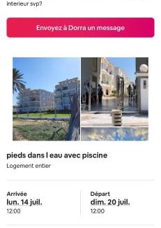 Tantana Apartment | Les pieds dans l eau, résidence Nadine