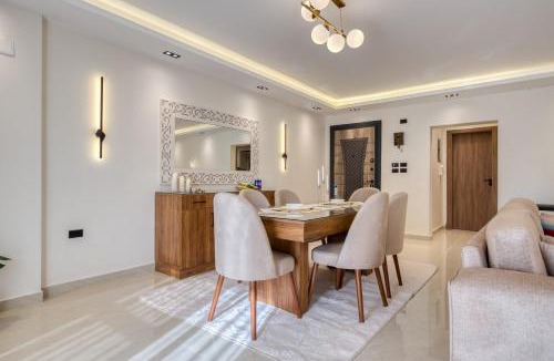 6th of October City Apartment | Luxurious 3Bd Hotel Apt in compound Sheikh Zayed with Pool and Gym access