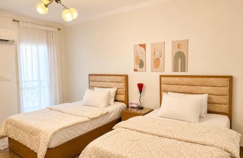 New Cairo Apartment | Luxury 2-Bedroom Apartment Open View Rehab City New Cairo