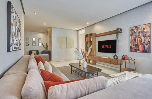 Bouskoura Apartment | Luxury 3 Bedroom Getaway in Bouskouras Finest