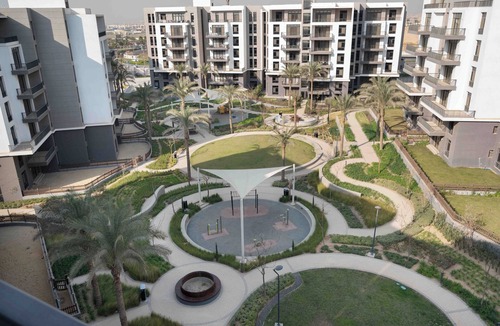New Cairo Apartment | Luxury 3BR Garden View Apart at Cairo Festival City