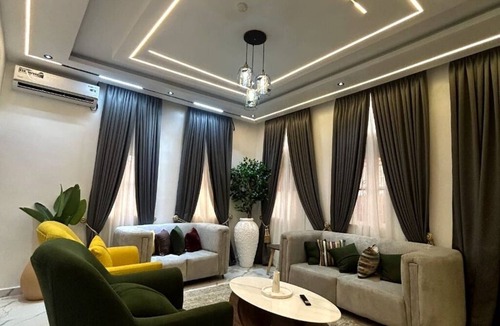 Port Harcourt House | Luxury 4BR Villa in Secure Estate off Peter Odili Road with Cinema