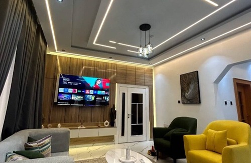Port Harcourt House | Luxury 4BR Villa in Secure Estate off Peter Odili Road with Cinema