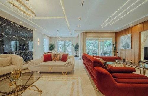 New Cairo Villa | Luxury 5BR Villa with Private Pool & Jacuzzi Overlooking New Cairo Golf Course