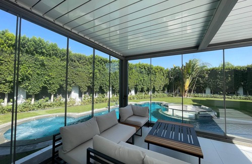 Sheikh Zayed City Villa | Luxury 6BD Smart Villa with Heated Pool in Sheikh Zayed