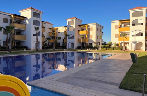 Marina Apartment | Luxury apartment in gated community with swimming pool at Marina Saidia