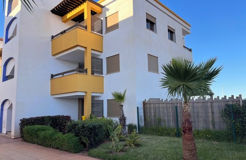 Marina Apartment | Luxury apartment in gated community with swimming pool at Marina Saidia