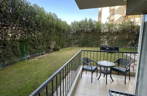 6th of October City Apartment | Luxury Stay in Sheikh Zayed -Private Garden + Swimming Pool